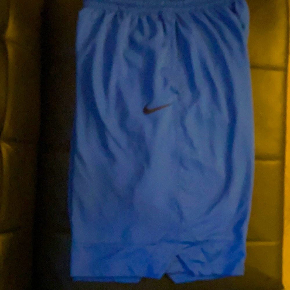 Nike navy blue basketball long shorts size XL